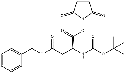 BOC-ASP(OBZL)-OSU Struktur