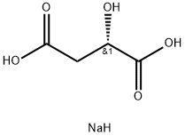 L-HYDROXYBUTANEDIOIC ACID DISODIUM SALT Structure