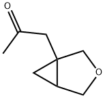 2-Propanone, 1-(3-oxabicyclo[3.1.0]hex-1-yl)- (9CI) Struktur