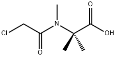 Alanine,  N-(chloroacetyl)-N,2-dimethyl-  (9CI) Struktur