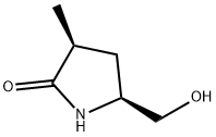 5-HYDROXYMETHYL-3-METHYLPYRROLIDIN-2-ONE Struktur