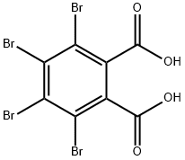 TETRABROMOPHTHALIC ACID Struktur