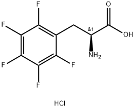 L-PENTAFLUOROPHE Struktur