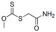 S-(2-Amino-2-oxoethyl) o-methyl dithiocarbonate Struktur