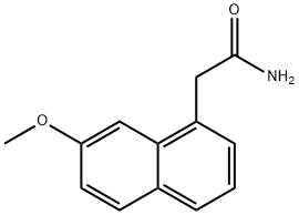 2-(7-Methoxynaphthalen-1-yl)acetamide Struktur