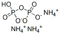 triammonium hydrogen diphosphate  Struktur