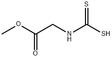 Glycine, N-(dithiocarboxy)-, 1-methyl ester (9CI) Struktur