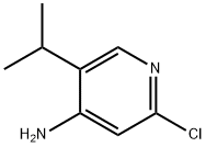 2-chloro-5-isopropylpyridin-4-amine Structure