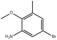 5-BroMo-2-Methoxy-3-Methylaniline Struktur