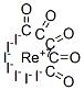 Rhenium pentacarbonyl iodide Struktur