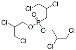 2,3-Dichloropropylphosphonic acid bis(2,3-dichloropropyl) ester Struktur