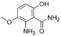 2-aMino-6-hydroxy-3-MethoxybenzaMide Struktur