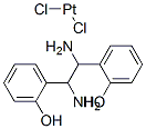 dichloro(1,2-bis(2-hydroxyphenyl)ethylenediamine)platinum II Struktur