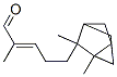 5-(2,3-Dimethyltricyclo[2.2.1.02,6]hept-3-yl)-2-methyl-2-pentenal Struktur