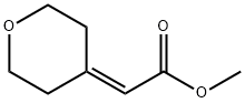 Methyl 2-(dihydro-2H-pyran-4(3H)-ylidene)acetate Struktur