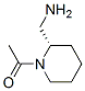 2-Piperidinemethanamine, 1-acetyl-, (S)- (9CI) Struktur