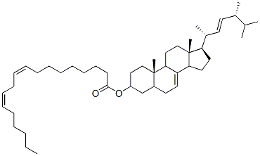 ergosta-7,22-dien-3-yl linoleate Struktur