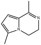 1,6-dimethyl-3,4-dihydropyrrolo[1,2-a]pyrazine Struktur