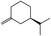 [R,(-)]-1-Methylene-3-isopropylcyclohexane Struktur