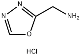 1,3,4-Oxadiazole-2-MethanaMine, hydrochloride Struktur