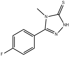 5-(4-FLUORO-PHENYL)-4-METHYL-4H-[1,2,4]TRIAZOLE-3-THIOL Struktur