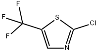 2-chloro-5-(trifluoromethyl)thiazole Struktur