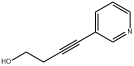 3-Butyn-1-ol, 4-(3-pyridinyl)- (9CI) Struktur