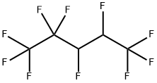 2H,3H-Decafluoropentane Struktur