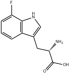 7-FLUORO-L-TRYPTOPHAN Struktur