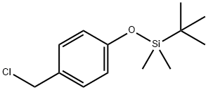 4-(tert-Butyldimethylsilyloxy)benzyl chloride Struktur