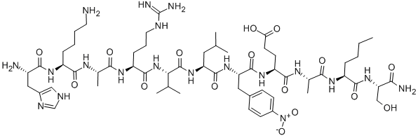 HIV PROTEASE SUBSTRATE III Struktur