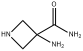 3-AzetidinecarboxaMide, 3-aMino- Struktur