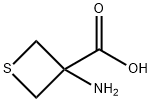 3-Thietanecarboxylicacid,3-amino-(9CI) Struktur