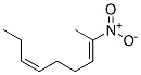 (E,Z)-2-Nitro-2,6-nonadiene Struktur