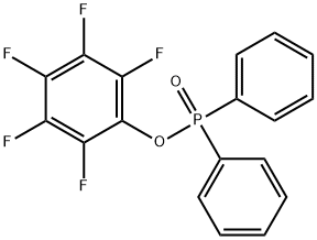 PENTAFLUOROPHENYL DIPHENYLPHOSPHINATE Struktur