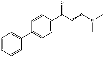 1-[1,1'-BIPHENYL]-4-YL-3-(DIMETHYLAMINO)-2-PROPEN-1-ONE Struktur