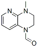 Pyrido[2,3-b]pyrazine-1(2H)-carboxaldehyde, 3,4-dihydro-4-methyl- (9CI) Struktur