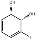 (+)-CIS-2(S),3(S)-2,3-DIHYDROXY-2,3-DIHYDROIODOBENZENE Struktur