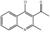 1-(4-CHLORO-2-METHYLQUINOLIN-3-YL)ETHANONE Struktur