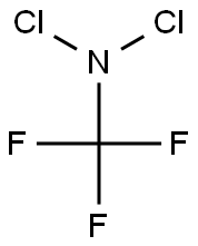 Dichloro(trifluoromethyl)amine Struktur