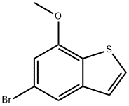 Benzo[b]thiophene,5-broMo-7-Methoxy- Struktur