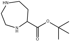 [1,4]Diazepane-5-carboxylic acid tert-butyl ester Struktur