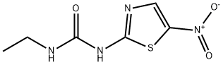 1-ethyl-3-(5-nitrothiazol-2-yl)urea Struktur