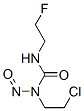 1-(2-Chloroethyl)-3-(2-fluoroethyl)-1-nitrosourea Struktur