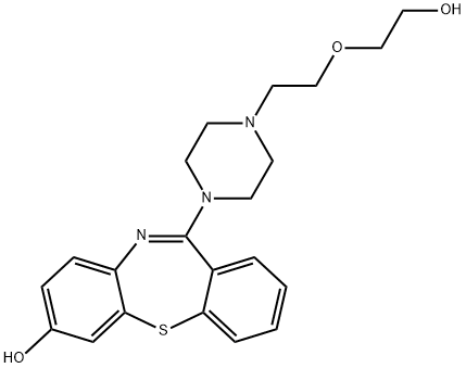 7-ヒドロキシクエチアピン 化學(xué)構(gòu)造式