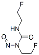 Bis(fluoroethyl)nitrosourea Struktur