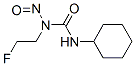 1-(2-fluoroethyl)-3-cyclohexyl-1-nitrosourea Struktur