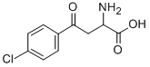 DL-2-AMINO-4-(4-CHLOROPHENYL)-4-OXOBUTANOIC ACID Struktur