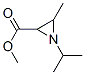 2-Aziridinecarboxylicacid,3-methyl-1-(1-methylethyl)-,methylester(9CI) Struktur