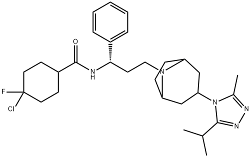 4-Chloro Maraviroc Struktur